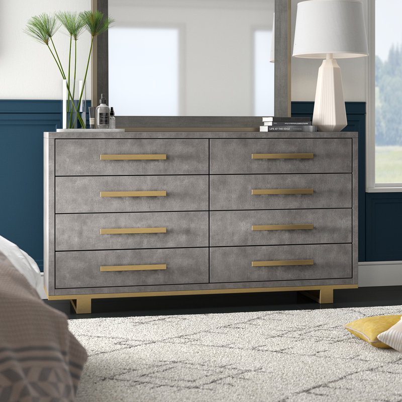 Mercury Row Dahle 8 Drawer Double Dresser & Reviews Wayfair